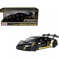 Motor Max 79208 Audi R8 LMS GT3 Black/ Gold   1/24