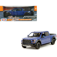 Motor Max 79344 2017 Ford F150 Raptor Blue  1/24