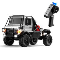 MN Models MN333 Unimog 4WD Crawler Silver RTR 1/18