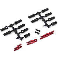 MST 210595R RMX 2.0 S Turnbuckle Shaft Set Red