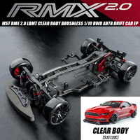 MST RMX 2.0 Brushless Drift Car 2.4ghz LBMT Clear Body ARTR 1/10