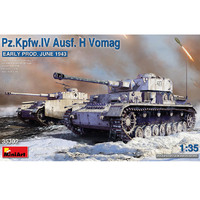 MiniArt Pz. Kpfw. IV Ausf H Vomag Early Prod June 1943   1/35