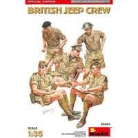 MiniArt 35469 British Jeep Crew Special Edition  1/35