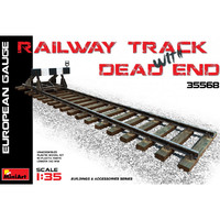 MiniArt Railway Track With Dead End  1/35