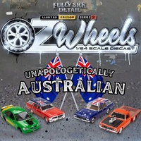 Oz Wheels FSD Australia Day Themed 4pc Set  1/64
