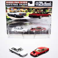 Oz Wheels Hauling Kids & Ripping Skids Holden VL Commodore Twin Pack  1/64