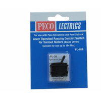 Peco Passing Con Switch Black