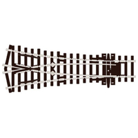 Peco HO Y Point Small Radius Electrofrog