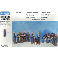 Pegasus 7003 California Mission Padres And Indians Set 1/48