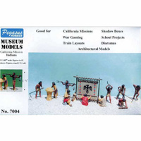 Pegasus 7004 California Mission Indians Set 1/48