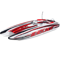 Pro Boat 08043T2 Blackjack 42 Brushless 8S Catamaran Mini T 2.0 Red