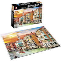 Puzzle Scenic Spot Venice Canal Houses 500pce