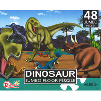 Puzzle Dinosaur Jumbo Floor Kids 45pce