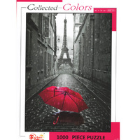 Puzzle Eiffel Tower Collected Colors 1000pce