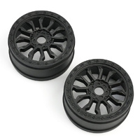 Rlaarlo DSK-1107 12 Spoke Rims BK (PR) 1/8