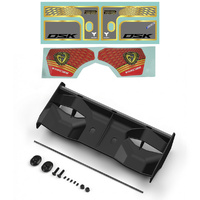 Rlaarlo DSK-1109 DSK Wing Rear RED 1/8
