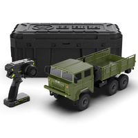 Rlaarlo HY6-G-BS Military Truck Green ARTR BLS 1/10