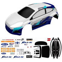 Rlaarlo XTS-079 White XTS Rally 1.2mm PC Car Body For XTS-F10