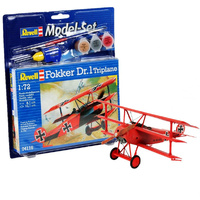Revell 64116 Fokker Dr1 Triplane Model Set 1/72