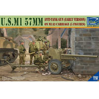 Riich Models US M1 57mm Anti Tank Gun On M1A3 Carriage  1/35