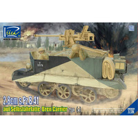 Riich Models German 2.8cm S.pz.B.41 Auf Selbfahriafette Bren Carrier   1/35