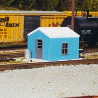 Rix RR Yard Office Building Kit  HO