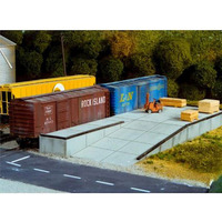 Rix Loading Dock And Ramp  Kit  HO