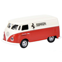 Schuco VW T1 Ferrari Red/ White   1/87