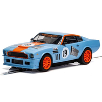 Scalextric Aston Martin V8 - Gulf Edition - Rikki Cann Racing