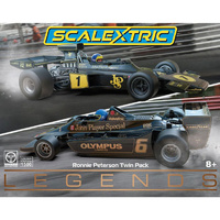 Scalextric C4684A Ronnie Peterson Twin Pack Lotus 72 &79
