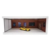 SCG  Diorama - Chevrolet Board with Light Box Single Parking Space - Brown 1/64