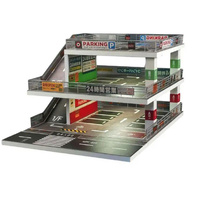 SCG  Diorama - Japanese Style Ramp Parking Lot A  1/64