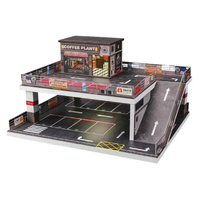 SCG  Diorama - Two Level Ramp Parking Lot Cafe  1/64