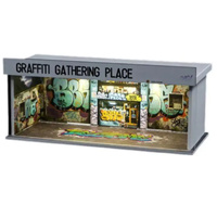 SCG  Diorama - Graffiti Gathering Place  1/64