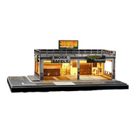 SCG  Diorama - Safework Double Deck Parking Workshop  1/64