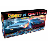 Scalextric Back To The Future Vs Knight Rider Set