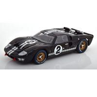 Shelby GT40 MKII 1966 #2 LeMans Winner Black   1/18