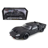 Shelby GT40 MKII 1966 Matte Black / Black Wheels 1/18