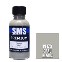 SMS PL179 Premium Grau RLM02 30ml
