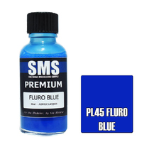 SMS PL45 Premium Fluro Blue 30Ml