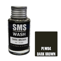 SMS PLW04 Wash Dark Brown 30ml