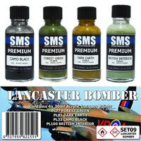 SMS SET09 Lancaster Bomber Colour Set