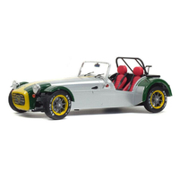 Solido  Lotus Seven 1989 Aluminium Body And Green Nose 1/18