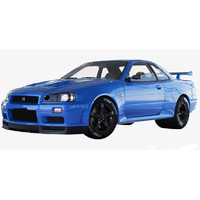 Solido  Nissan GTR R34 1999 Bayside Blue  1/18