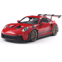 Solido 1812101 Guards Red 2024 Porsche 911 GT3RS  1/18