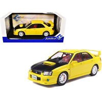 Solido 1812302 Subaru Impreza WRX STI Street Fighter 2003 Yellow  1/18