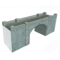 Superquick Brick Bridge Tunnel Entrance Blue  ( Card) HO/OO