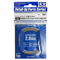 Tamiya 12662 Braided Hose 2 Mm Outer