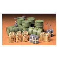 Tamiya Fuel Drum Set (Ger) 1/35