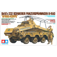 Tamiya 35297 German 8 Wheeled Heavy Armoured Car Sd.Kfz.232 1/35